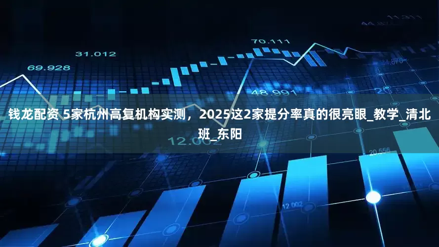 钱龙配资 5家杭州高复机构实测，2025这2家提分率真的很亮眼_教学_清北班_东阳